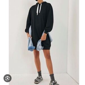 Anthropologie Adah Hoodie Sweatshirt Dress